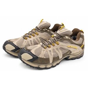Mountrek Victory Summit Mens 13M Tan Durable Trail Hiking Trekking Shoes T4053